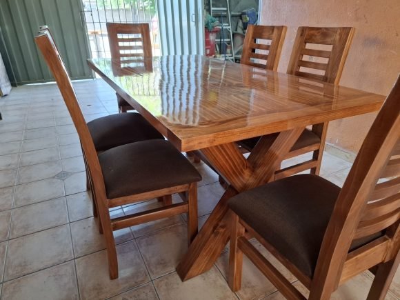 Comedor Base X madera - Imagen 8