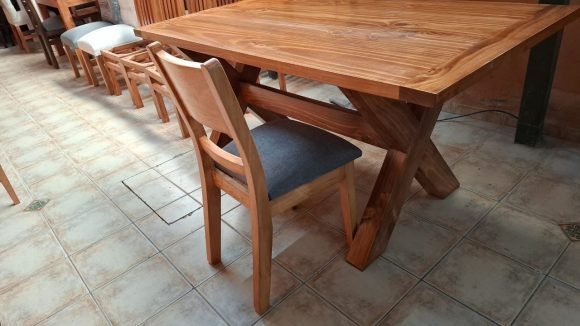 Comedor Base X madera - Imagen 3