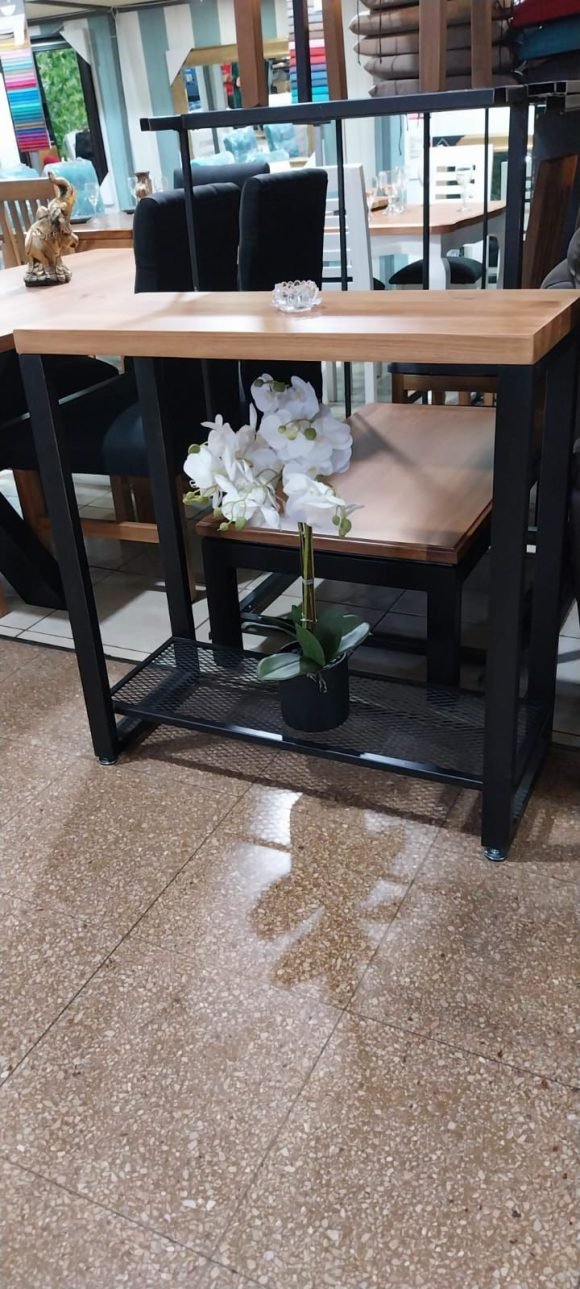 Arrimo Liso Metal Madera Malla Metalica